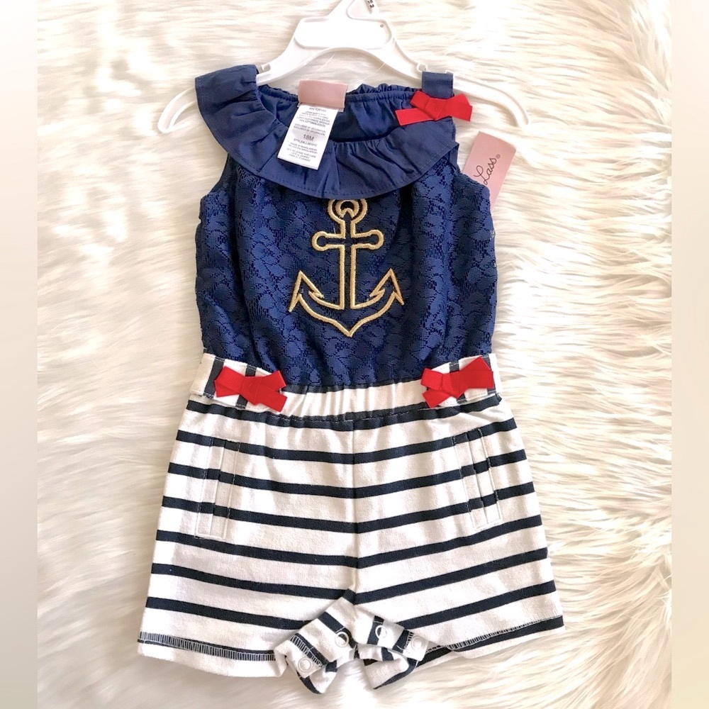 NAUTICAL ROMPER - Picture 2 of 7